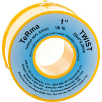Тефлоновая нить для герметизации резьбы Terma 80м х 2мм х 0.2мм 26985