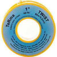 Тефлоновая нить для герметизации резьбы Terma 80м х 2мм х 0.2мм 26985