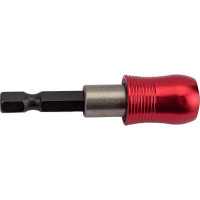 Адаптер магнитный для бит Quick Holder (60 мм; 1/4) Novocraft QBH060140RED