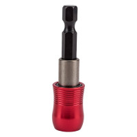 Адаптер магнитный для бит Quick Holder (60 мм; 1/4) Novocraft QBH060140RED