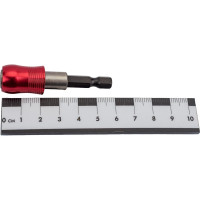 Адаптер магнитный для бит Quick Holder (60 мм; 1/4) Novocraft QBH060140RED