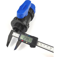 Кран ПНД BOUTTE 32х3/4ВР, 7 шт 9279028