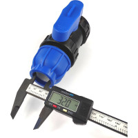 Кран ПНД BOUTTE 32х3/4ВР, 7 шт 9279028