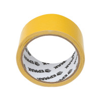 Двухсторонняя клейкая лента ЕРМАК 48 мм х 10 м, полипропилен, инд. упаковка 669-195