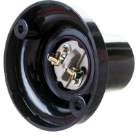 Потолочный патрон ЭРА Е27, бакелит, черный Б0044083