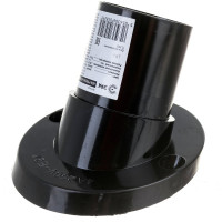 Настенный патрон ЭРА Е27, настенный, бакелит, черный Б0044082