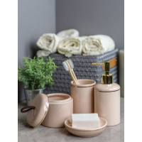 Баночка для ватных дисков Bath Plus POWDER 9,2х9,2 W-CE1528DA-CT
