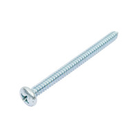 Шуруп с полукруглой головкой КРЕП-КОМП DIN7981, 6,3х80, 40 шт. шп6380ф