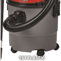 Аккумуляторный строительный пылесос Einhell PXC TC-VC 18/15 Li-Solo 2347145