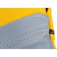 Комбинированные перчатки S. GLOVES искусственный мех LAMA, 11 размер 31957-11