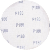 Круг абразивный под липучку (5 шт; 150 мм; Р180; без отверстий) Bohrer 52115018