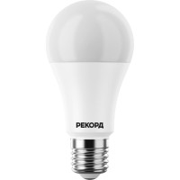 Светодиодная лампа РЕКОРД LED A60 14W E27 3000K 24368