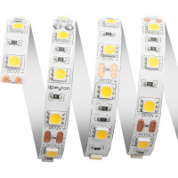 Светодиодная лента Apeyron 12В, 14,4Вт/м, smd5050, 60д/м, IP20, 700Лм/м, ширина подложки 10мм/129