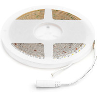 Светодиодная лента Apeyron 24В, 14,4Вт/м, smd5050, 60д/м, IP65, 1100Лм/м подложка 10мм, 5м, 6500К 00-318