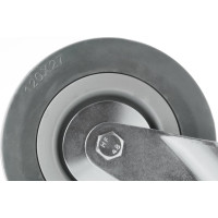 Колесо аппаратное SChg 55 120 мм, поворотное, отверстие под болт А5 1000374