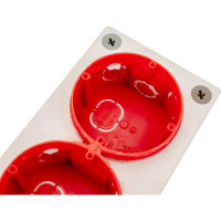 Подрозетник PhoneStar WOLF (ФонСтар Вольф) два гнезда 4631153911156