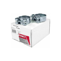 Одноболтовый силовой хомут NOVOCRAFT 29-31 мм, цинк, уп. 10 шт. RZN029031010