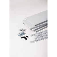 Стеллаж ООО ФУРАМА СТФЛ 1500х700х400 мм, 4 полки, серый СТФЛ157040-4