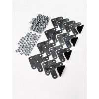 Стеллаж ООО ФУРАМА СТФЛ 1500х700х400 мм, 4 полки, серый СТФЛ157040-4