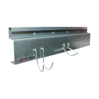 Одинарный крючок LUCKY Guy из проволоки d=3мм оцинковка 10шт 680 03 Т01-01 0LG