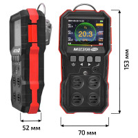 Газоанализатор (комбинированный измеритель 4 в 1) МЕГЕОН 08009 к0000034419