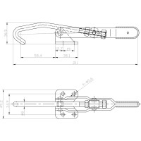 Стягивающий зажим HS CLAMP HS-451