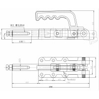 Зажим шатунного типа HS CLAMP HS-32500