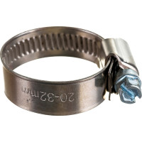 Червячный хомут CNIC 20-32/12 мм, W5 нержавеющая сталь 01E122032 52541