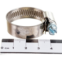 Червячный хомут CNIC 20-32/12 мм, W5 нержавеющая сталь 01E122032 52541