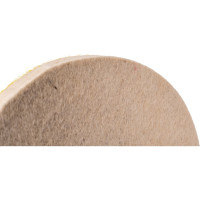 Круг войлочный 125х12 мм, velcro, белый TECH-NICK 070140016