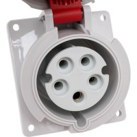 Розетка DKC скрытая установка 32А 400В 3P+E+N IP67 DIS4183267