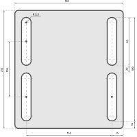 Станочные тиски Белмаш BELMASH VM125 RA059A