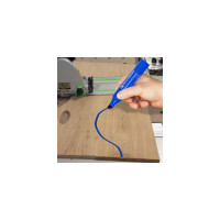 Перманентный маркер BRAUBERG JUMBO, широкая линия письма, скошенный наконечник, 3-10 мм 151225