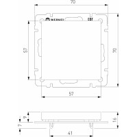 Заглушка WERKEL W1159208 (черный матовый) a051597