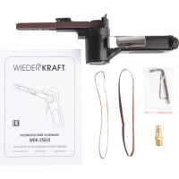 Пневматическая ленточная шлифовальная машинка WIEDERKRAFT WDK-25520