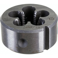 Плашка TLX коническая дюймовая К 1/4"NPT, 18 ниток/дюйм, dнар.38мм 9ХС 66550