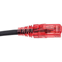 Патч-корд Hyperline PC-LPM-UTP-RJ45-RJ45-C5e-1.5M-LSZH-BK U/UTP, Cat.5е 100% Fluke Componen 229960