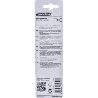 Маркер для белья Edding округлый наконечник, 1 мм, стирка до 95 С, черный, блистер E-8040#1-B#1