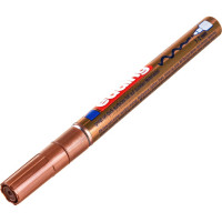 Глянцевый лаковый маркер Edding округлый наконечник, 1-2 мм, медный E-751#55