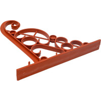 Настенный крюк ФлораПласт терракотовый 000966