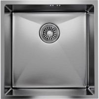 Подстольная мойка MIXLINE PRO 50x50, 3 мм, выпуск 3 1/2, 20 см, с сифоном, сатин 547227