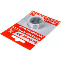 Плашка BOHRER круглая М8,0 х 1,25 мм метрическая сталь 9ХС 31708125