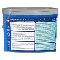 Краска для стен и потолка Текс Моющаяся Профи D 9л 700010804