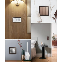 1-местная рамка STEKKER серия Катрин, стеклянная, GFR00-7001-04, шоколад 39535