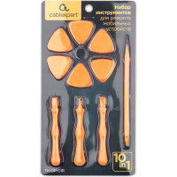 Набор инструментов для вскрытия корпуса мобильной техники Cablexpert TK-OP-01R 10 предметов