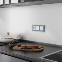 Сенсорный терморегулятор для теплого пола WERKEL белый W1151201 a056497