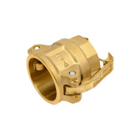 Камлок типа D (розетка; внутренняя резьба BSP; 32 мм-1 1/4"; латунь) TITAN LOCK TL125DBR
