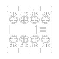 Модуль блок-контактов Siemens для контакторов 3RH2911-1HA22 3RH29111HA22