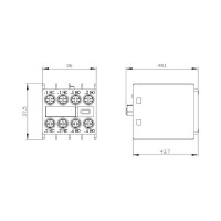 Модуль блок-контактов Siemens для контакторов 3RH2911-1HA22 3RH29111HA22