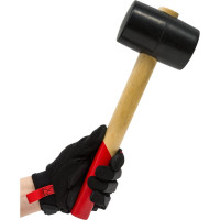 Резиновая киянка CNIC 0,9 кг 90x130мм 32oz HL0097 8367